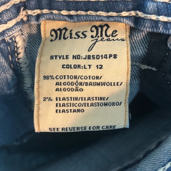 Miss Me Boyfriend Capri JB5014P8 Size 28 - Picture 8 of 8